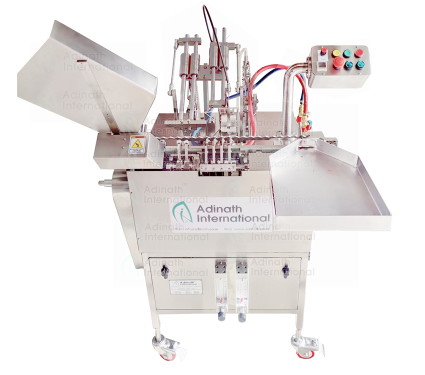 Double Head Ampoule Filling Machine